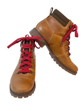 Timberland Leather Ellendale Mid Hiker Boots Womens Size 8